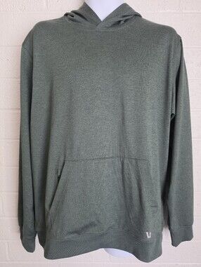 Vuori Sunday Hoodie 2.0 - Agate Green Heather
